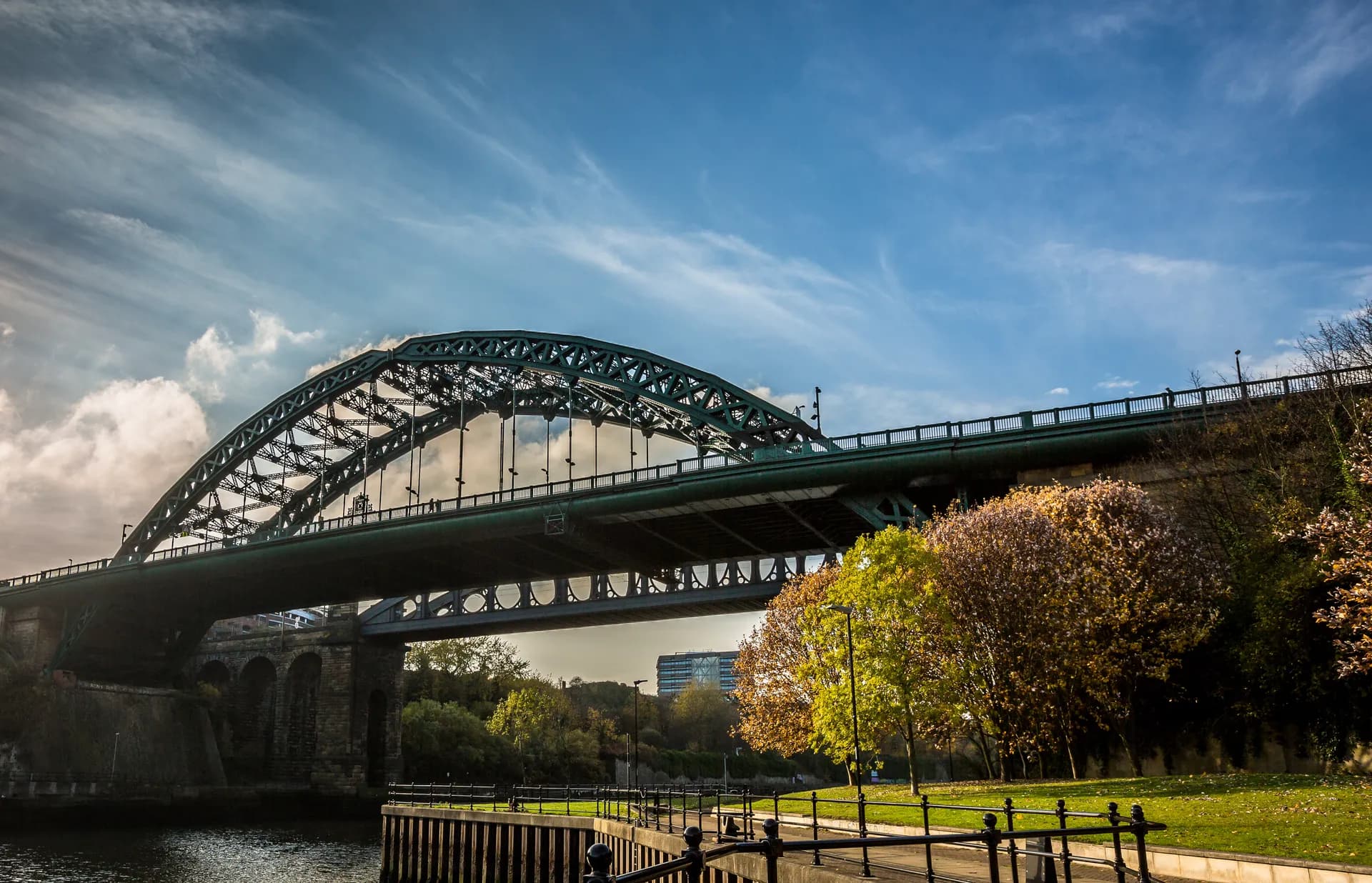 Wearmouth Bridge over the River Wear, Sunderland
